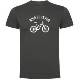 Camiseta De Manga Curta Bike Forever XL Dark Grey
