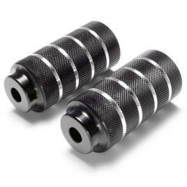 50 Aluminium Footrest Set 14 Mm 50 x 110 mm Silver