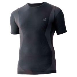 Camisola Interior Manga Curta 5 S-M Black