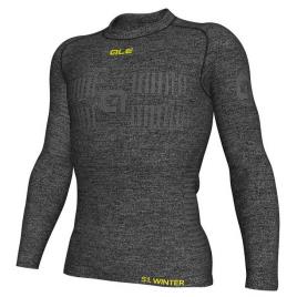 Camada De Base De Lã Sem Costura L-XL Grey