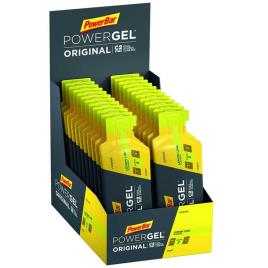 Powerbar Powergel Original 41g 24 Unità Limone Lime Energia Gel Scatola One Size Yellow