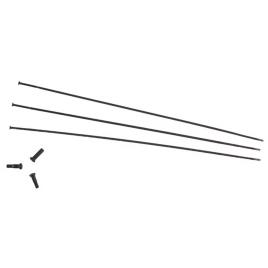 Cx-ray Straight Pull External 3 Unidades Raios 184 mm Black Oxide