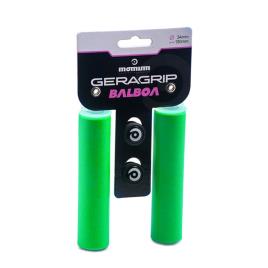 Punhos De Silicone Geragrip Balboa 34 Mm One Size Green