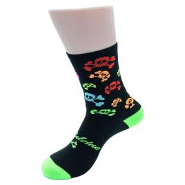 Meias Air Skulls EU 36-39 Fluor