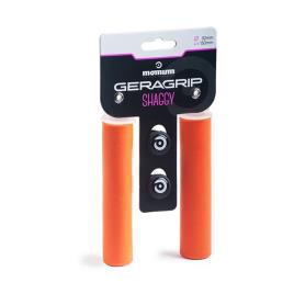 Punhos De Silicone Geragrip Shaggy 32mm One Size Orange