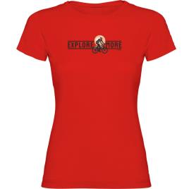 Camiseta De Manga Curta Explore More M Red