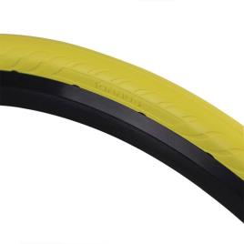 Pneu New Slick Hard 700 700 x 25 Yellow