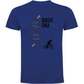 Camiseta De Manga Curta Biker Dna XL Royal Blue