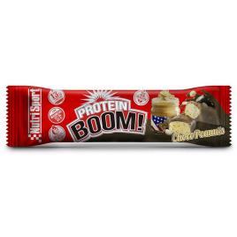 Unidade Barra De Proteína De Chocolate E Amendoim Protein Boom 49g 1 One Size Red