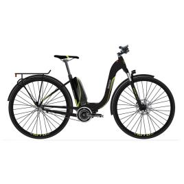 Bicicleta Elétrica Greenway Ig+ Ls 2020 XL Black / Lime Green