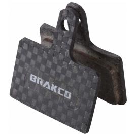 Brakco Pastilhas Travão Disco Orgânicas Bpx Carbon Deore Hydraulic One Size Silver