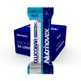 Blue Tropic Energy Bars Box Glucobar 35g 24 Unidades One Size