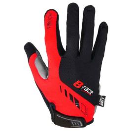 Luvas Longas Bump Gel Pro M Black / Red