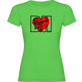 Kruskis Camiseta De Manga Curta I Love Downhill 2XL Green