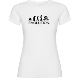 Camiseta De Manga Curta Evolution Mtb L White