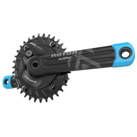 Medidor De Potência Redondo De Alumínio Inspider Kapic 170 mm Black
