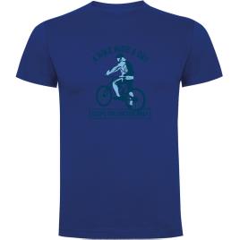 Camiseta De Manga Curta Keep The Doctor Away XL Royal Blue