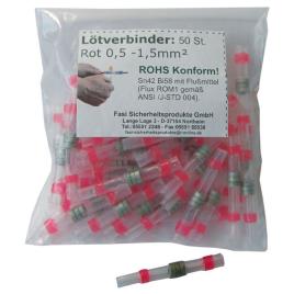 Fasi Solder Connection For Light Cable 50 Units One Size Red