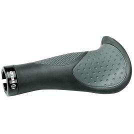 Velo Punhos De Guiador Kraton Rubber Ring Lock System 140 mm Black / Grey