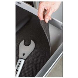 52207 Bottom Drawer Foam Rug One Size Black