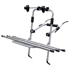 Suporte De Bicicleta Para Logic 3 Bicicletas 3 Bikes Silver