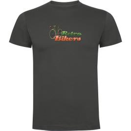 Camiseta De Manga Curta Retro Bikers XL Dark Grey