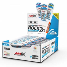 Com Cafeína Rock´s Xxl 65g 24 Unidades Limão Energia Géis Caixa One Size Multicolor