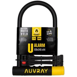 U-lock Alarm 245 x 128 mm Black / Yellow