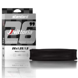 Tubo Interno Standard Presta 48 Mm 20 x 1.95-2.125 Black