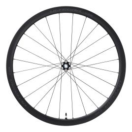 Shimano Roda Dianteira De Estrada Sem Câmara De Carbono Ultegra R8170 C36 Cl Disc 12 x 100 mm Black