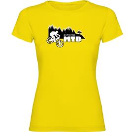 Camiseta De Manga Curta Extreme Mtb 2XL Yellow