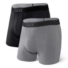 Boxer Quest Fly 2 Unidades S Black / Dark Charcoal II