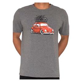 Camiseta De Manga Curta Road Trip M Grey