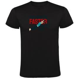 Camiseta De Manga Curta Go Faster L Black