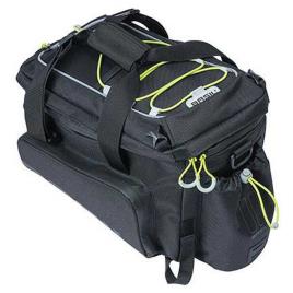 Basil Alforje Miles Xl Pro 9-36l Com Reflexivos One Size Black / Lime