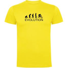 Camiseta De Manga Curta Evolution Mtb 2XL Yellow