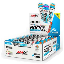 Com Cafeína Rock´s Xxl 65g 24 Unidades Laranja Energia Géis Caixa One Size Blue