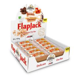 Aveia Flapjack 120g 30 Unidades Dobro Chocolate Energia Barras Caixa One Size