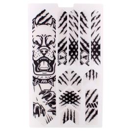 All Mountain Style Adesivos Extras De Proteção De Moldura Honeycomb One Size Black Pitbull