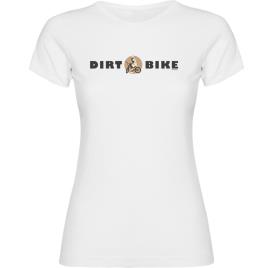 Kruskis Camiseta De Manga Curta Dirt Bike XL White