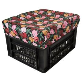 Tampa Da Cesta Crate 34l One Size Floral Red