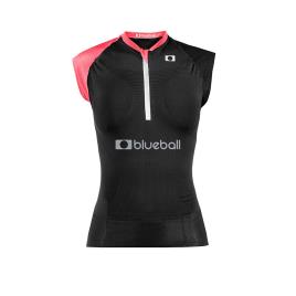 Camiseta Sleevlees Running L Black & Pink