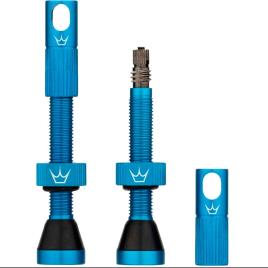 Chris King Válvulas Peaty´s Tubeless 60 mm Turquoise