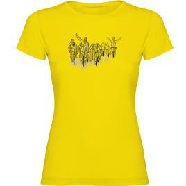 Camiseta De Manga Curta Peloton XL Yellow