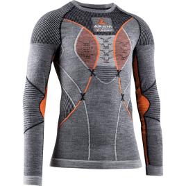 Camisola Interior Manga Comprida Apani 4.0 Merino S Black / Grey / Orange