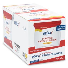 Etixx Cafeína Sport 12 Unidades Cafeína Energia Jujubas Caixa One Size