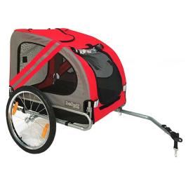 Dog Trailer Max 36 kg Red