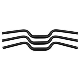 Ergotec Guiador M-bar 34 Mm 18º Grip 200 Mm 31.8 mm Black