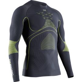 Camisola Interior Manga Comprida Energy Accumulator 4.0 M Charcoal / Yellow
