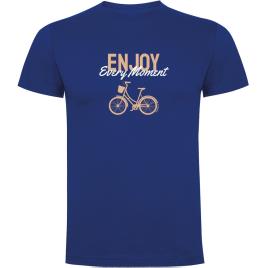 Camiseta De Manga Curta Enjoy Every Moment 3XL Royal Blue